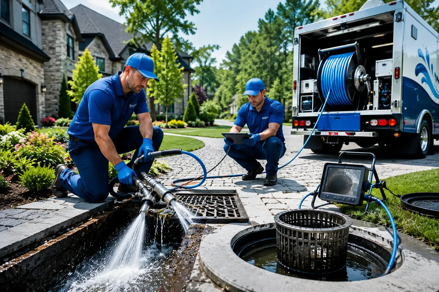 Local outdoor drain cleaning professionals in Blue Mountain, MS