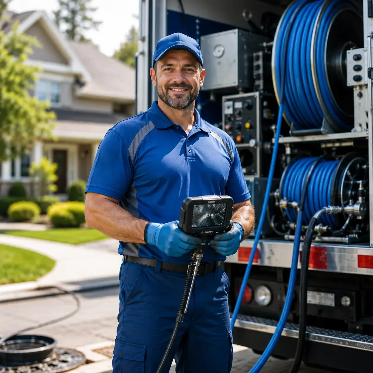 Local outdoor drain cleaning specialists in Blue Mountain, MS